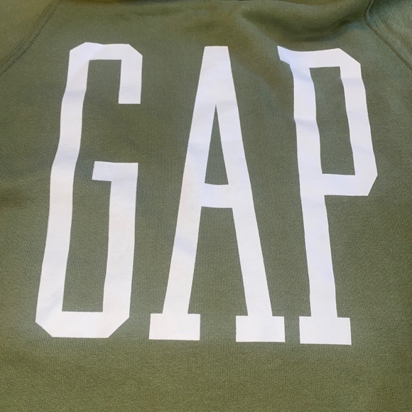 Sage Green Gap Hoodie Size Medium - Picture 6 of 9